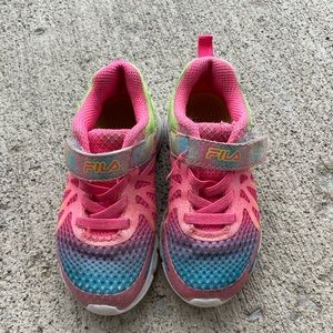 Girls FILA Multicolor Sneakers